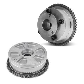 24350-2E700 24370-2E020 CHAIKE & FAMING CAMSHAND SPROCKET CVVT GEAR متوافق مع Hyundai Elantra Kona Veloster 2017-2021 ، Kia Forte Soul Seltos 2.0L 2017-2022