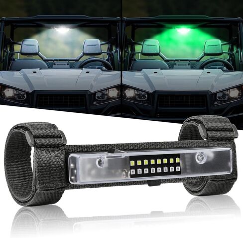 ضوء القبة الداخلية UTV مع مفتاح ، Fastchoy Auto Roll Bar Cage Mount Dome Light Battery Barly Bar Univers in Kuwait