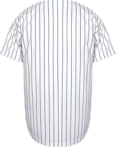 MESOSPERO Mens Button Down Shirts Short Sleeve Sports Uniforms Blank Baseball Jersey S-XXXL in Kuwait