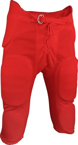 Sports Unlimited Double Knit Integrated Youth Football Pants with Pads - Youth Football Practice Pants for Boys in Saudi Arabia