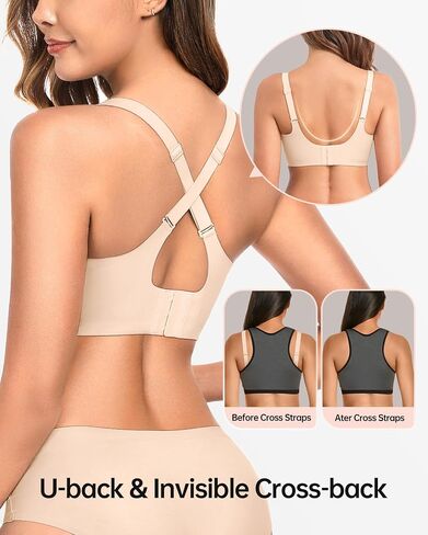 Wireless Bras for Women No Underwire Seamless Push Up Full Coverage Supportive Womens Bralettes Everyday Bra in Saudi Arabia