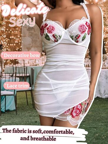 ثوب الملابس الداخلية الأزهار ، بعقب بعقب شبكات مثيرة مثيرة للنساء للنساء ، وملابس خضراء الزفاف الزفاف الزفاف in Kuwait