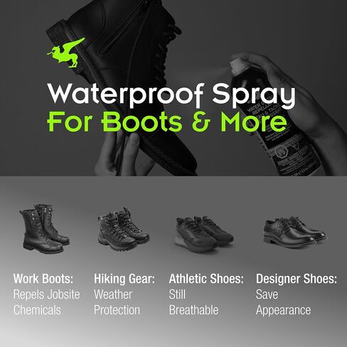Water and Stain Repellent Spray - Protectant Spray to Repel Water for Shoes, Boots and Other Footwear in Saudi Arabia