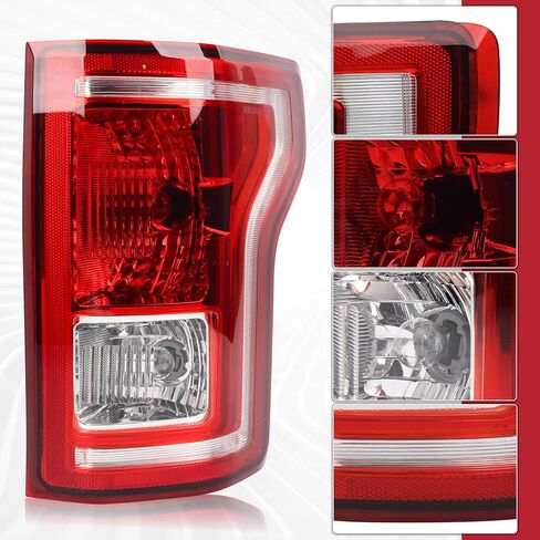 LED Tail Light Rear Lamp Assembly w/Blind Spot (Module NOT Included) Compatible for 2015 2016 2017 Ford F-150 F150 Left Driver Side HL3Z-13405-D in Kuwait