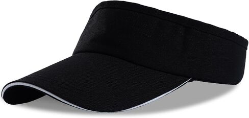 Choyaxo Sun Visor Hat UV Protection Beach Hat Golf Cap for Men Women Summer Beach Pool Sports Golf in Kuwait