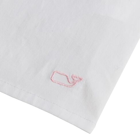 vineyard vines Girls' Poplin Ruffle Button Down Top in Saudi Arabia