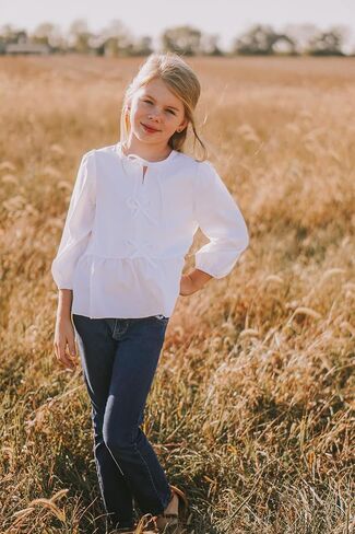 Girl Tunic Shirt 6-12 Years in Kuwait