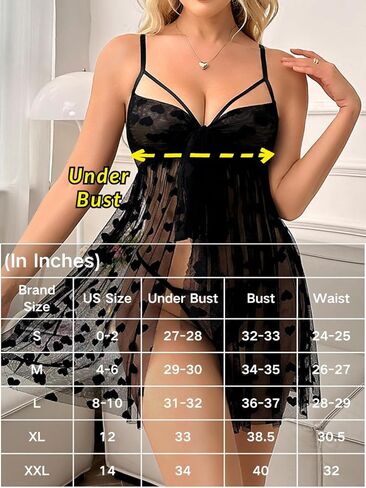 الملابس الداخلية لعيد الميلاد للنساء هدية مثير ، افتح لي القوس القلب تدفق بيبيول عيد الحب ، شبك الشبكات نوم غريبة in Kuwait