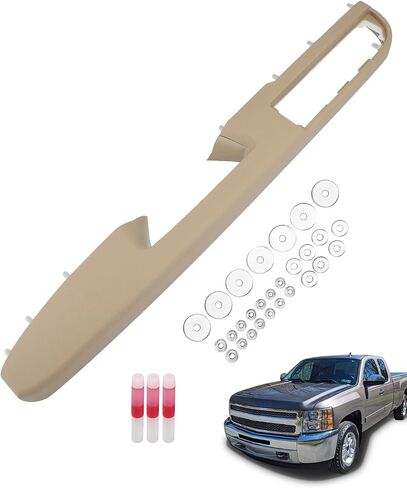 Door Armrest Repair Kit, Compatible with 2010-2014 Chevy Silverado Suburban Tahoe Avalanche, GMC Yukon Sierra, Front Left Driver Door Panel with Release Handle Above Armrest (27 inch), OE# 926740 in Saudi Arabia