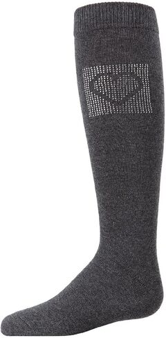 Memoi Rhinestone Girls Girls Knee High Cotton Socks in Kuwait