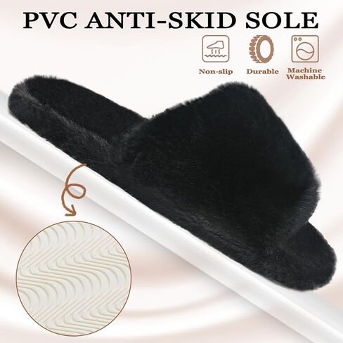 روزوز للسيدات الناعمة الناعمة الغامضة غموض الرغوة الرغوة المضادة للانزلاق أحذية غرفة نوم داخلية في الهواء الطلق في الهواء الطلق مفتوحة اصبع القدم الصنادل in Kuwait