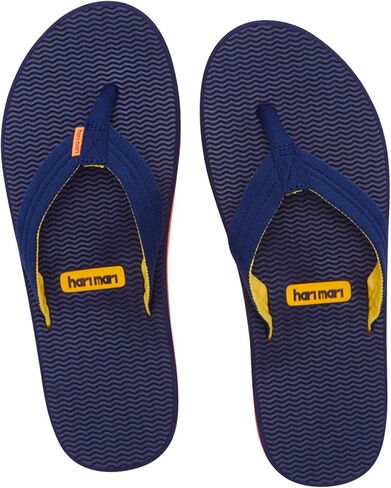 Hari Mari- Dunes- Men's Waterproof Boat Safe Colorful Rubber Flip Flops with Nylon Strap- No Break Ins, Firm Arch Support, Antimicrobial, and Floats in Water in Saudi Arabia