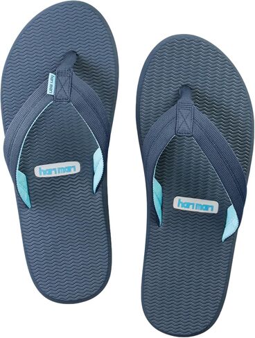 Hari Mari- Dunes- Men's Waterproof Boat Safe Colorful Rubber Flip Flops with Nylon Strap- No Break Ins, Firm Arch Support, Antimicrobial, and Floats in Water in Saudi Arabia