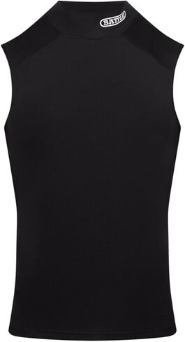Battle Sports PRO Compression Sleeveless Mock Neck, 4 Way Stretch, Moisture Wicking for Adults in Saudi Arabia