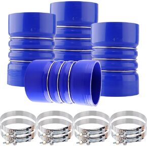 4 "× 6" شحن السيليكون شحنة هوب بخراطيم الحدبة مع مجموعة المشابك T-bolt ، توربو معرف 4 بوصة ، كمية هواء ، مجموعة خرطوم CAC Intern