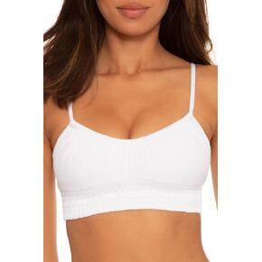 رمز لون المرأة في Becca Cami Bikini Top ، قابلة للتعديل ، تفصل ملابس السباحة