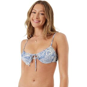 Roxy Women's Bikini Top – Underwire, Adjustable Straps, UPF 50+, Quick-Dry, Surf, Swim, Beachwear