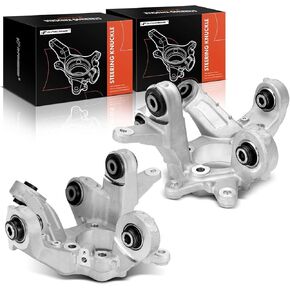 A-Premium 2 x Rear Steering Knuckles Compatible with Ford Explorer 2011-2019, Police Interceptor Utility 2013-2019, AWD