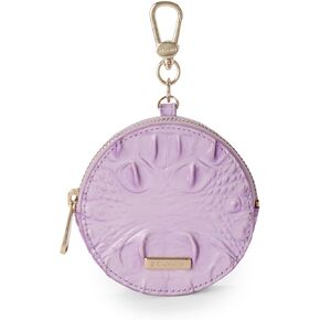 BRAHMIN Circle Coin Purse - Gentle Lavender Melbourne