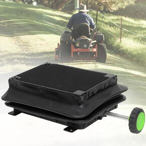قاعدة جرار RV Type Seat Type Universal مع غطاء الغبار مع غطاء الغبار ومقبض للوزن القابل للتعديل ، قاعدة تخميد على المقاعد العالمية لجرارات القوارب RV ريف.