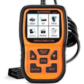 AUTOPHIX OM126P+ OBD2 Scanner, Car Code Reader for Check Engine Light, Code Scanner for Automotive Diagnostic, Live Data, Read & Clear Fault Code for All US Cars After 1996
