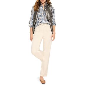 NIC+ZOE Women's Dew Drops Button Henley Sweater