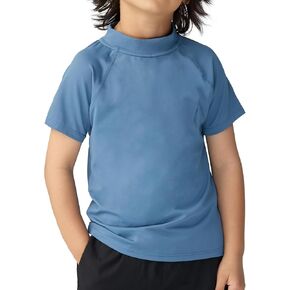 Actleis Boys Swim Shirt Quick Dry Rash Guard Shortweve Swimwear Kids Sun Protection UPF50+ UV قمصان in Kuwait