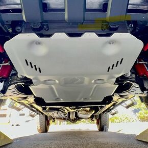 صفيحة انزلاقية أمامية مقاس 6 مم من 2024 2025 تويوتا تاكوما TRD Ofrroad & Trd Pro & Trailhunter Guard Plate Cover Cover Cover Cover Hunderboy Protection