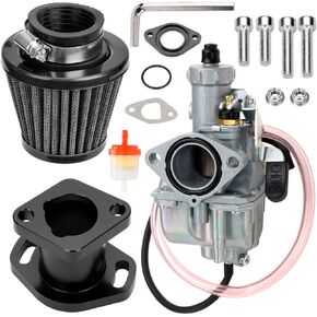 FVRITO RACING VM22 CARBURETOR لـ Predator 212CC 196CC 224CC COLEMAN CT200U BT200X GX160 GX200 6.5HP OHV CLONE ENGUER