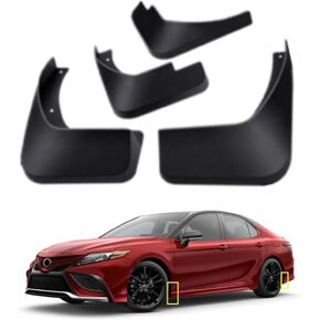 Mud Flaps Kit for Toyota Camry SE XSE Sport 2018-2024 Mud Splash Guard Front and Rear 4-PC Set by TOPGRIL