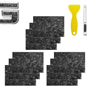 متوافق مع Bowtie Emblem Wrap Kit Gmc Logo Wrap Wrap Vinyl with Squeegee و Cutter (9pcs Pure Black)