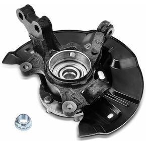 A-Premium Front Right Steering Knuckle & Wheel Bearing Hub Assembly Compatible with Toyota Matrix 2009 2010 2011 2012 2013, 2.4L, AWD, Passenger Side