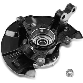 A-Premium Front Left Steering Knuckle & Wheel Bearing Hub Assembly Compatible with Toyota Matrix 2009 2010 2011 2012 2013, 2.4L, FWD, Driver Side