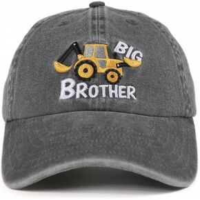 قبعة Innobeta Big Brother Capts for Boy ، قبعة بيسبول مقرضة قابلة للتعديل