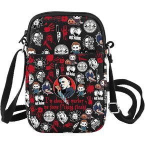 Horror Movie Merchandise Michael Crossbody Bag TV Show Inspired Horror Gifts for Fans Horror Movie Lover Gifts