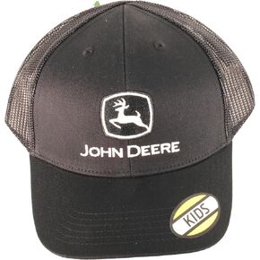 John Deere Baseball Cap Trucker Hat 53083345Bk Youth Current Baseball Cap Trucker Hat Trademark BKWH Black