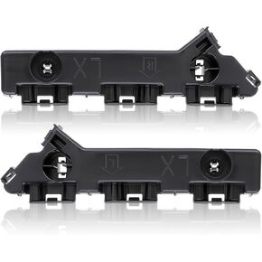 2pcs اليسار واليمين يمين الغطاء الدعم لدعم الأقواس Chrysler 300 المصد ، استبدل 57010401ad ، 57010402AD ، سائق وغطاء على جانب الركاب.