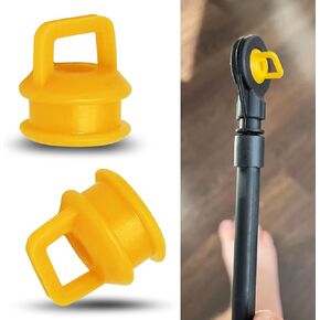 Gearbox Shift Cable Bushing, 0.5" x 0.56" PE Plastic Material Shift Lever Rubber Boot, Replacement OEM #15276979, Compatible with Buick Chevrolet Silverado (Orange)