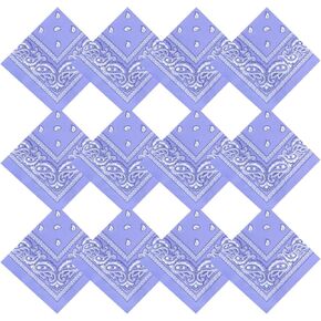 Bandanas for Women Men Cowboy Bandana Handkerchief Headband Face Mask Bulk for Party Costume