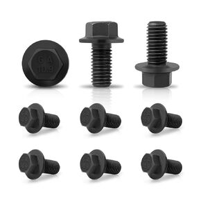 9pcs 2307304 Torque Converter Bolt Kit لـ Chevrolet GM 4L60E 4L65E 4L70E 4L80E 700R4 200-4R 3L80 4T60E 4T65E M10-1.5X16 BOLTS ، GRADE 10.