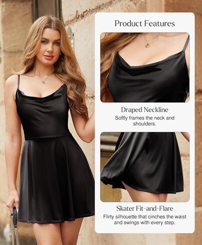 Popilush Party Dresses for Women Corset A-Line Mini Birthday Cocktail Date Night Club Dresses Shapewear Tummy Control Outfits in Kuwait