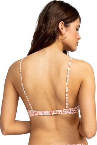 Roxy Women's Bikini Top – Underwire, Adjustable Straps, UPF 50+, Quick-Dry, Surf, Swim, Beachwear in Saudi Arabia