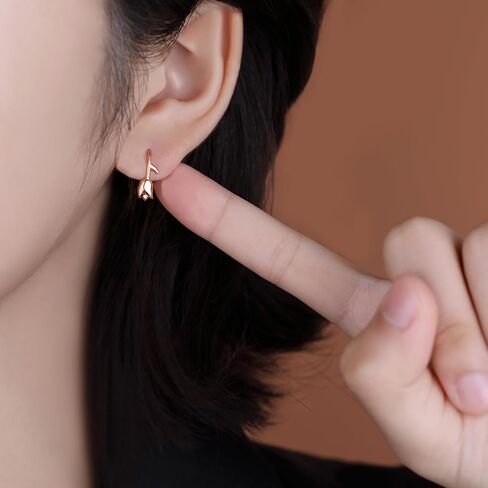 Reffeer Solid 925 Sterling Silver Flower Crawler Cuff Earrings Wraps for Women Teens Tulip Flower Wrap Earrings in Kuwait