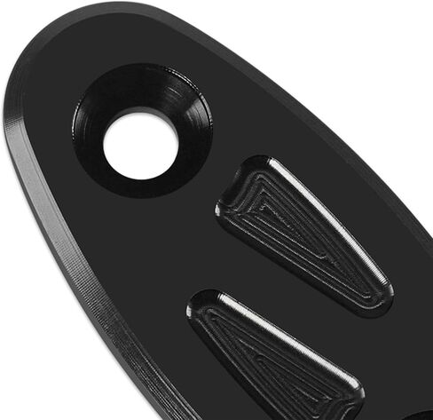 MFGZD Motorcycle Mirror Block Off Base Plates Compatible With CBR650R CBR650F CBR500R CBR300R CBR250R CBR400R 2019-2024 | 2PCS CNC Aluminum Rearview Mirror Block Off Base Decorative Plate (Red) in Kuwait