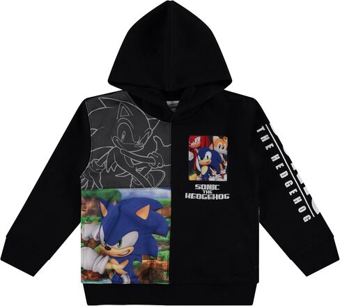 Boys Sonic The Hedgehog Pullover Hoodie- Sonic, Tails, Shadow and Knuckles Sizes 4-18 in Kuwait