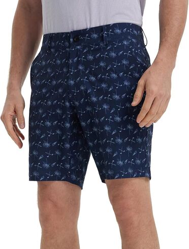 M Maelreg Golf Shorts Men Men Quick Quick 9 "تمتد خفيفة الوزن مقاومة للماء Flex Flex Flugh Fashion Sharts عارضة in Kuwait