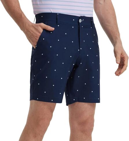 M Maelreg Golf Shorts Men Men Quick Quick 9 "تمتد خفيفة الوزن مقاومة للماء Flex Flex Flugh Fashion Sharts عارضة in Saudi Arabia