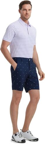 M Maelreg Golf Shorts Men Men Quick Quick 9 "تمتد خفيفة الوزن مقاومة للماء Flex Flex Flugh Fashion Sharts عارضة in Saudi Arabia