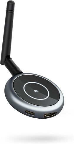 جهاز إرسال HDMI لاسلكي و3 أجهزة استقبال، توسيع متزامن لاسلكيًا لأجهزة تلفزيون متعددة، موسع HDMI 5G 1080P@60HZ، التوصيل والتشغيل - بث صوت الفيديو للكمبيوتر/الكمبيوتر المحمول/أجهزة التلفزيون in Kuwait