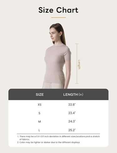 Australian 100% Merino Wool Womens Thermal Base Layer Tops Short Sleeve Crewneck Versatile Trendy for Hiking in Saudi Arabia